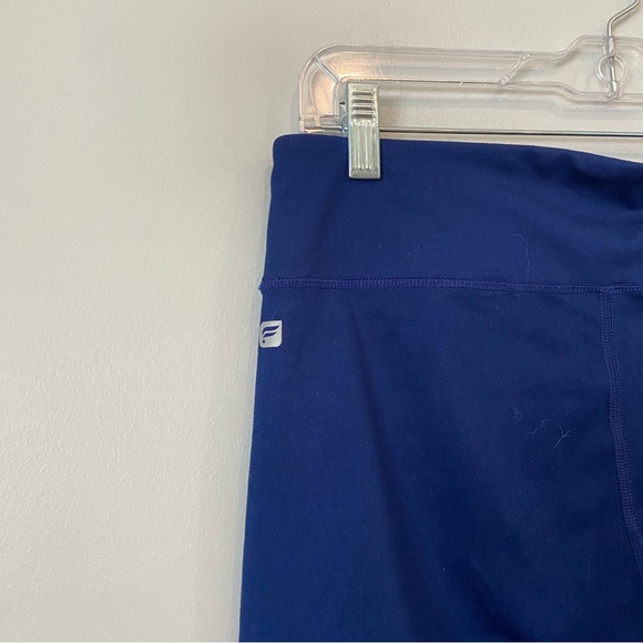 fabletics powerhold blue with black mesh legging medium - Picture 5 of 6